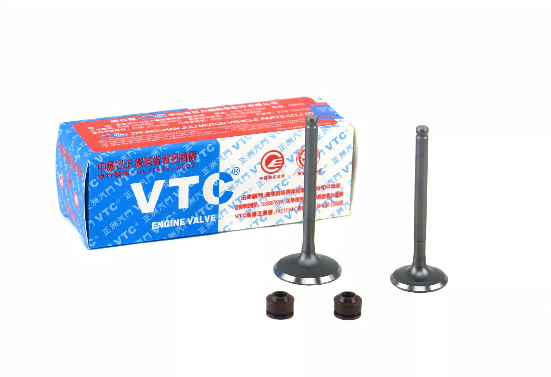 JGO. VALVULAS C/RETEN VTC VX 150/SCOOTER