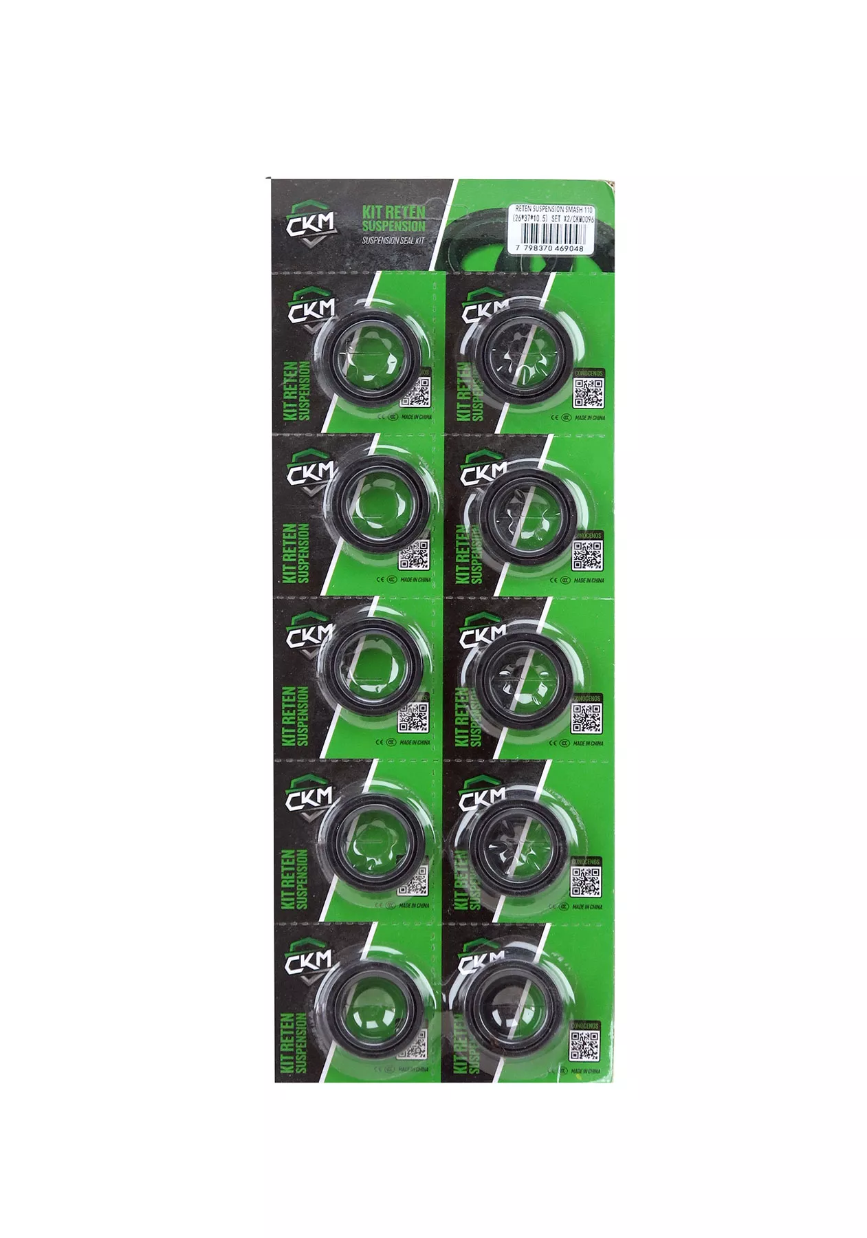 KIT RETEN MOTOR CKM SMASH 110 (5 PIEZAS )