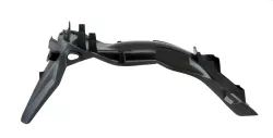 GUARDABARRO TRAS. PORTAPATENTE YBR 125 FACTOR NEGRO
