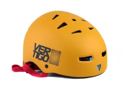 CASCO VÉRTIGO VX SUMMER NARANJA CINTA ROJO L