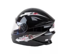 CASCO PRO TORK LIBERTY FOUR KIDS INFANTIL NEGRO T.54