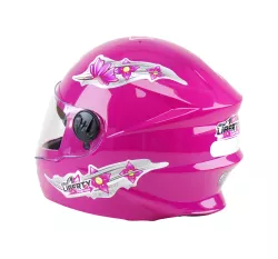 CASCO PRO TORK LIBERTY FOUR KIDS INFANTIL ROSA T.54