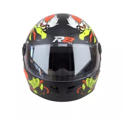 CASCO PRO TORK R8 ROCKET CHICKEN NEGRO MATE T. 60