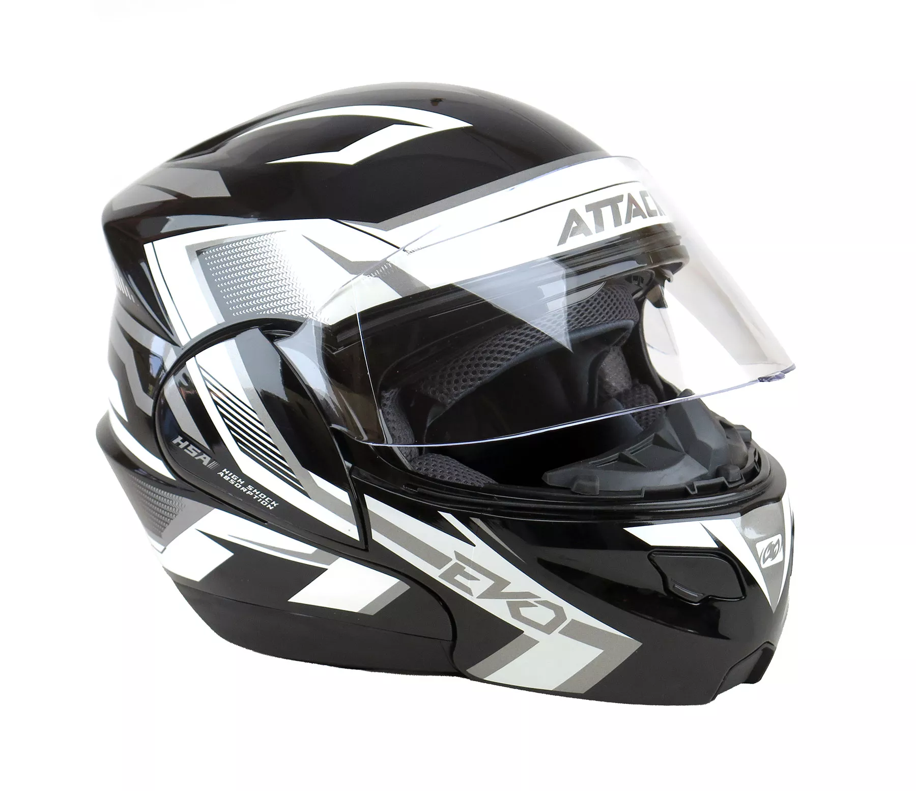 CASCO PRO TORK ATTACK EVO NEGRO/GRIS T.56