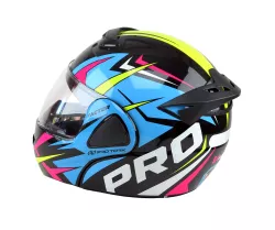 CASCO PRO TORK V-PRO JET 3 NEGRO/AZUL T.60