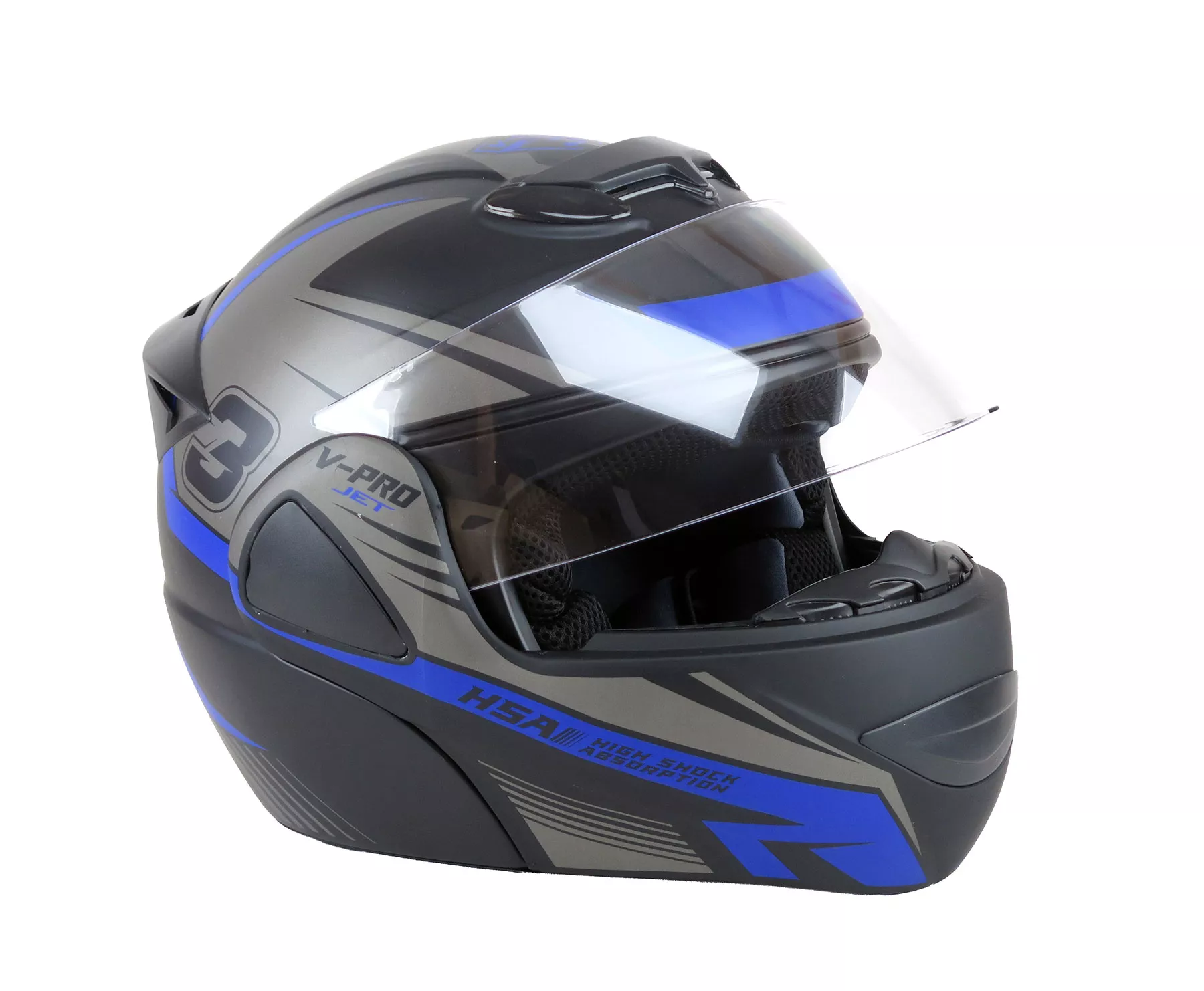 CASCO PRO TORK V-PRO JET FACTOR AZUL T.58