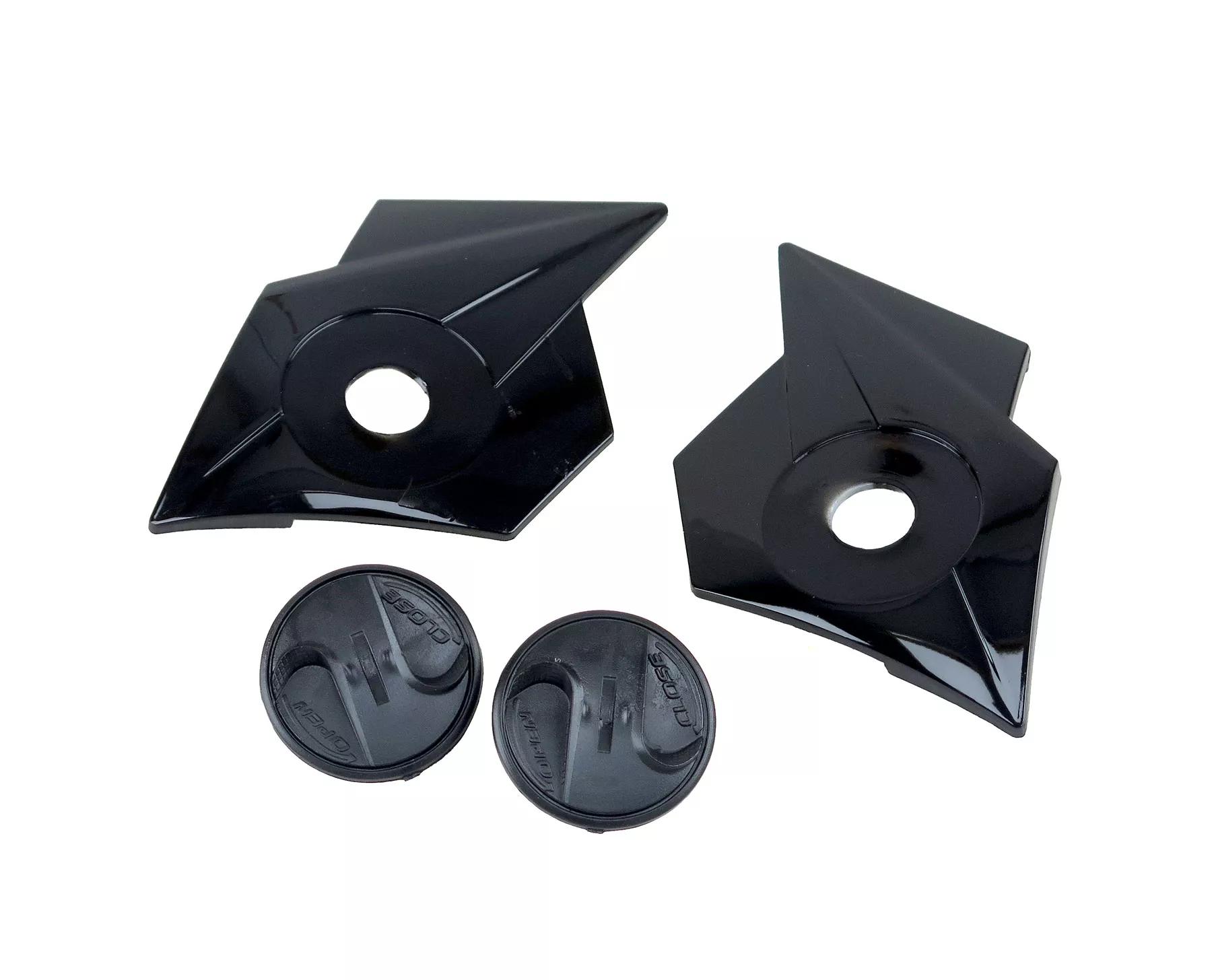 ACCESORIOS DEL VISOR (SET LATERAL) G8 EVO NEGRO