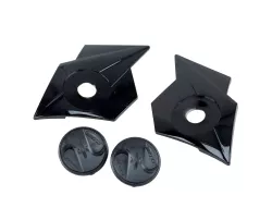 ACCESORIOS DEL VISOR (SET LATERAL) G8 EVO NEGRO