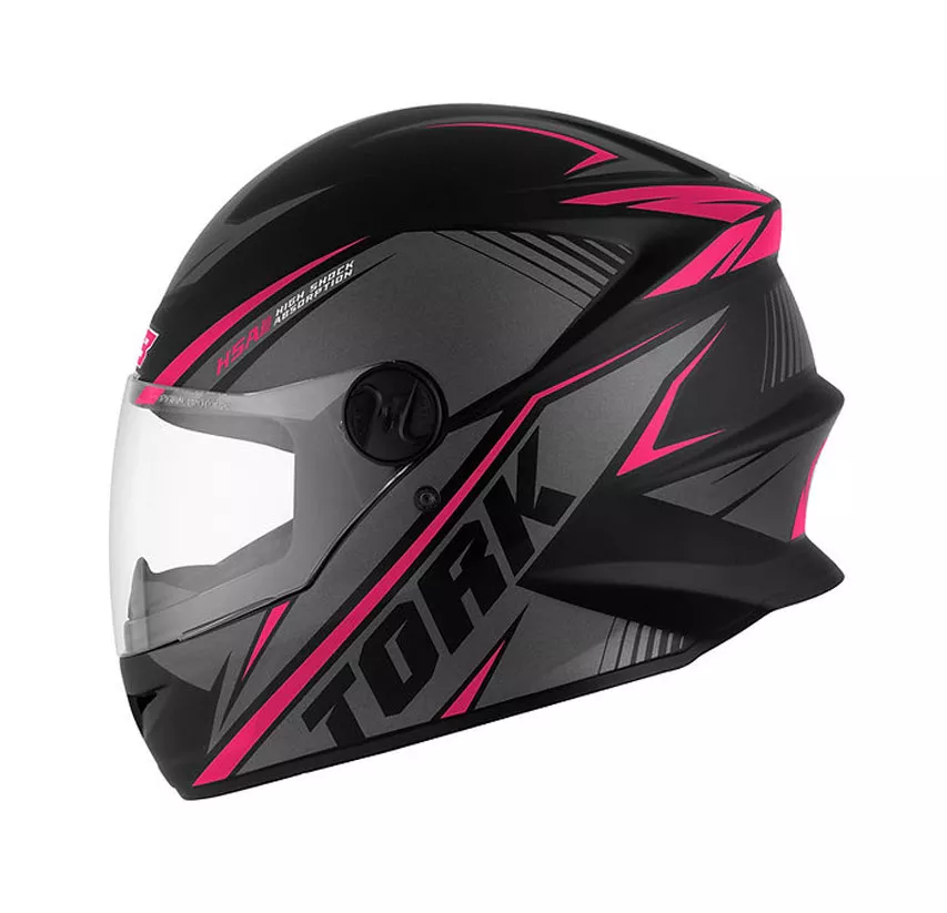 CASCO PRO TORK R8 GRIS/ROSA MATE T. 58