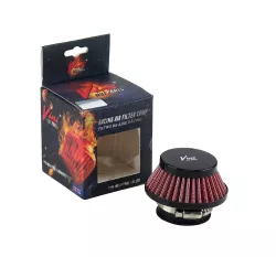 FILTRO DE AIRE VINI CONICO 38MM NEGRO