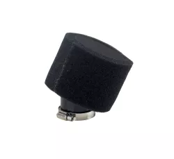 FILTRO DE AIRE VINI ESPONJA 35MM A 45° NEGRO