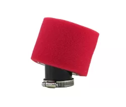 FILTRO DE AIRE VINI ESPONJA 35MM A 45° ROJO