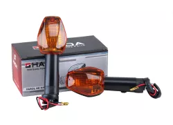 JGO. FAROS GIRO HADA TRAS. WAVE 110 S NARANJA (2PCS)