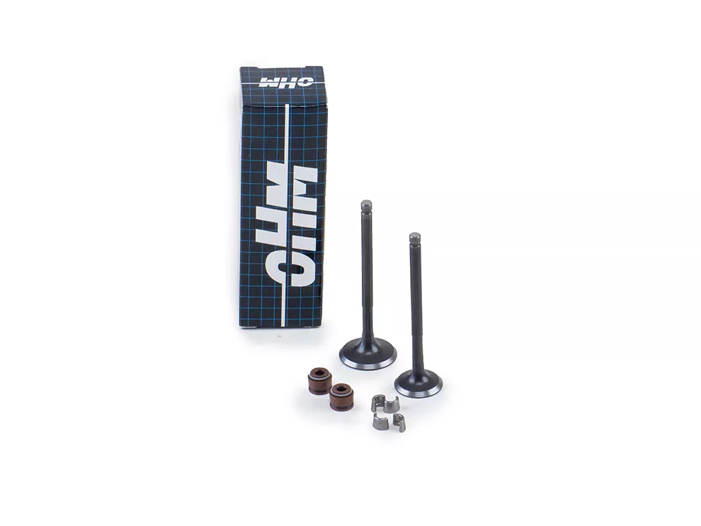 JGO. VALVULAS BUHO NEW WAVE S 110 KIT ADM Y ESC