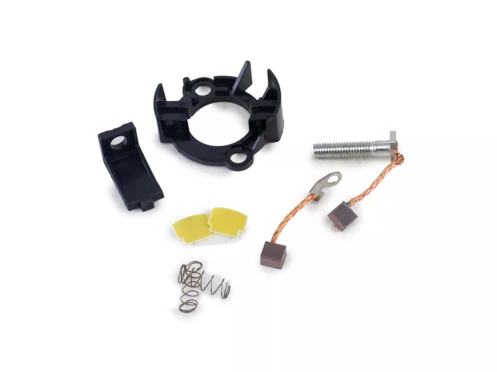 PLAQUETA PORTA CARBONES GAUSS COMPLETO BIZ 125