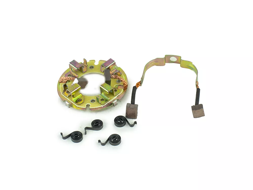 PLAQUETA PORTA CARBONES GAUSS COMPLETO RX 150