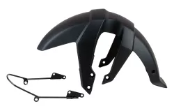 GUARDABARRO DEL. NAVI 110 NEGRO MATE COMPLETO