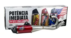 ESCAPE PRO TORK POWERCORE 4 XTZ/LANDER 250 (ROSCA 12MM) ROJO