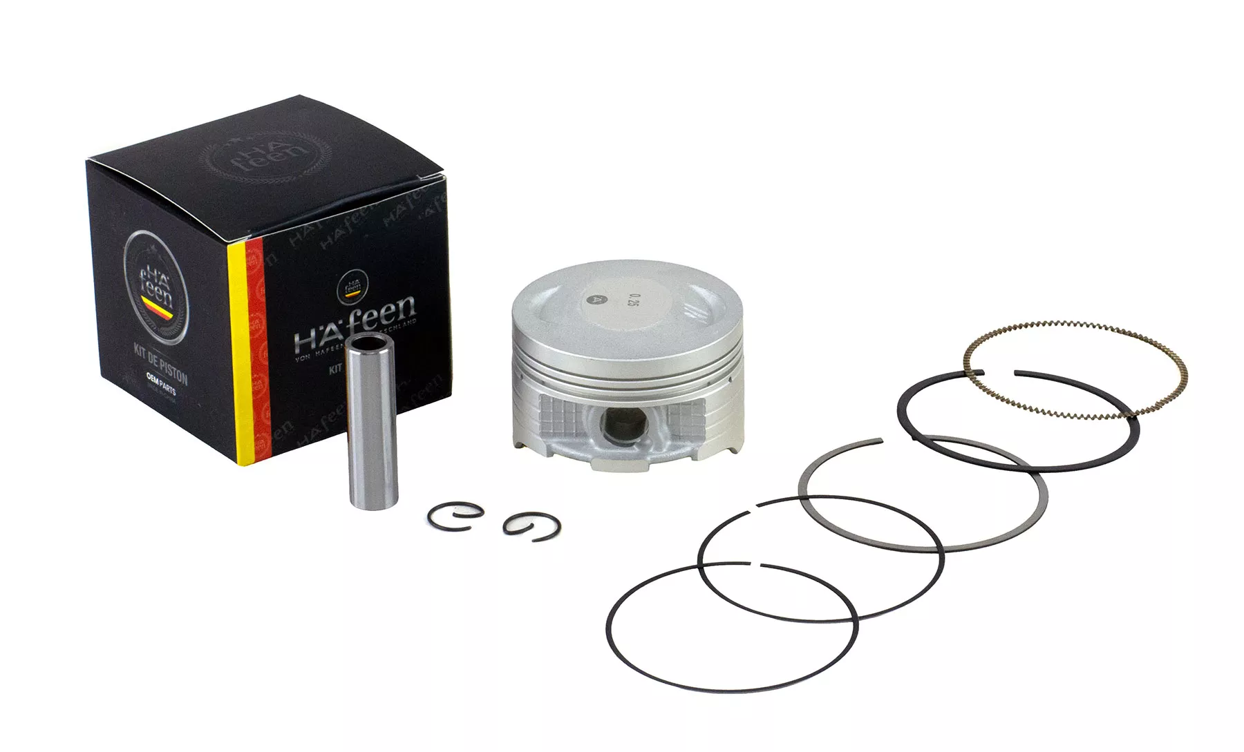 KIT PISTON HAFEEN BRAVA 150 ELECTRA Ø62 P13 0.25