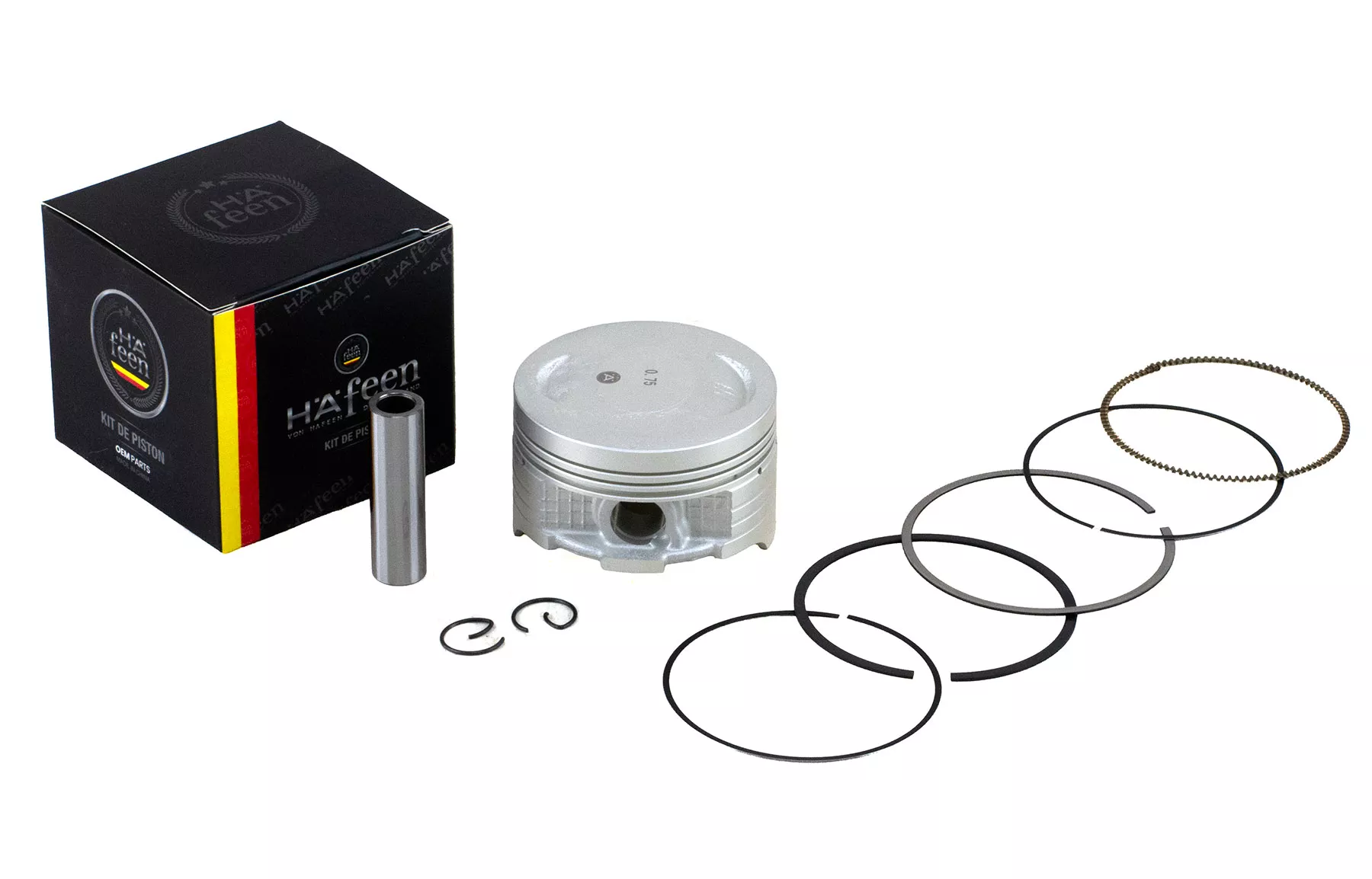 KIT PISTON HAFEEN BRAVA 150 ELECTRA Ø62 P13 0.75