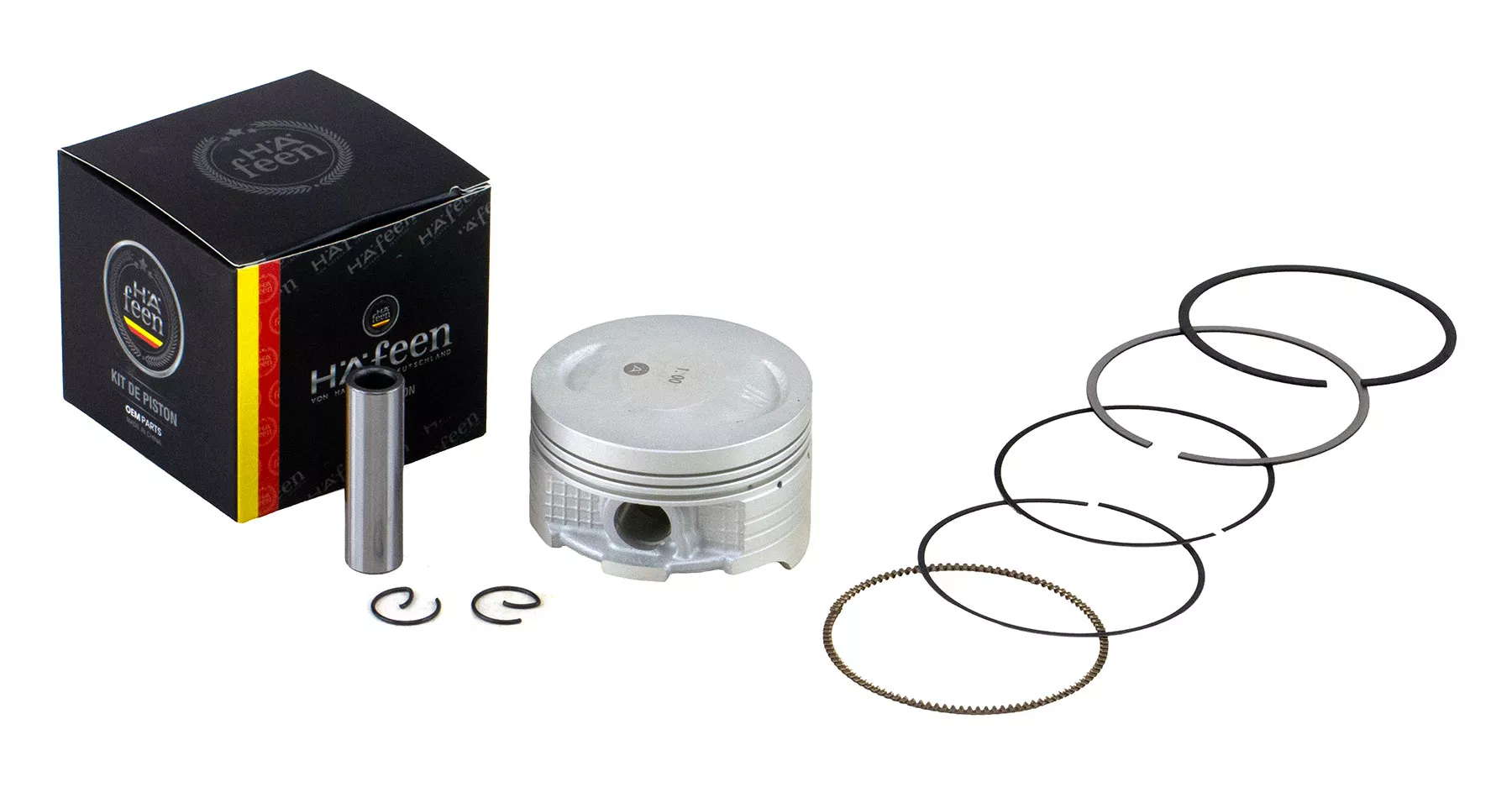 KIT PISTON HAFEEN BRAVA 150 ELECTRA Ø62 P13 1.00