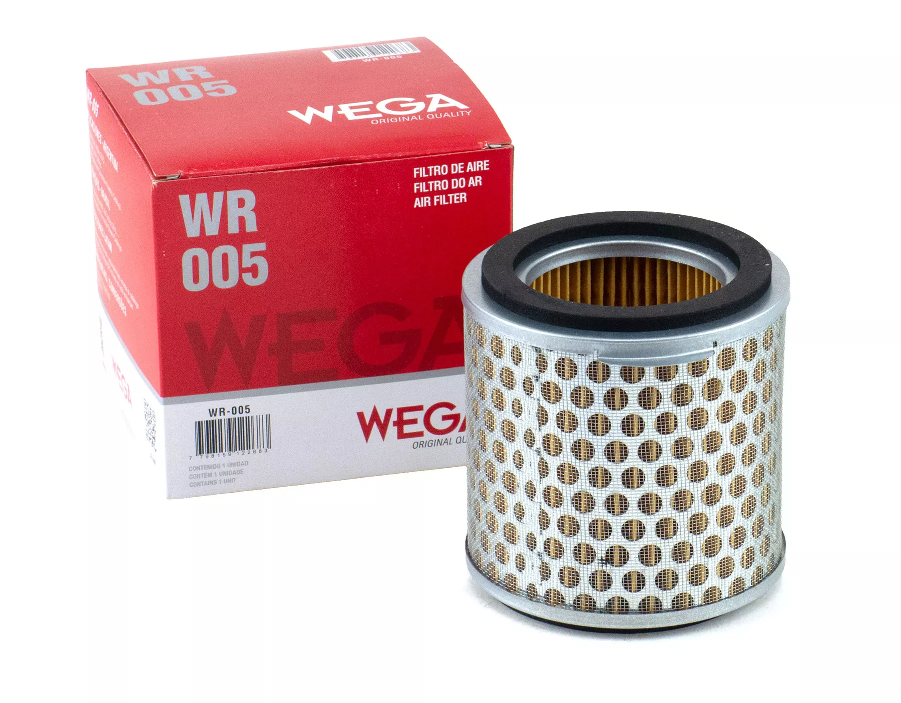 FILTRO DE AIRE WEGA  WR005