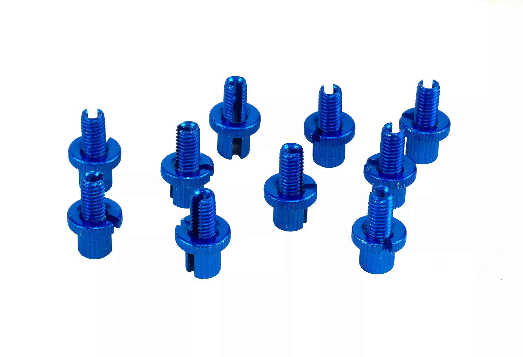 REGULADOR DE CABLE 8MM X 10 UNID. IMC AZUL