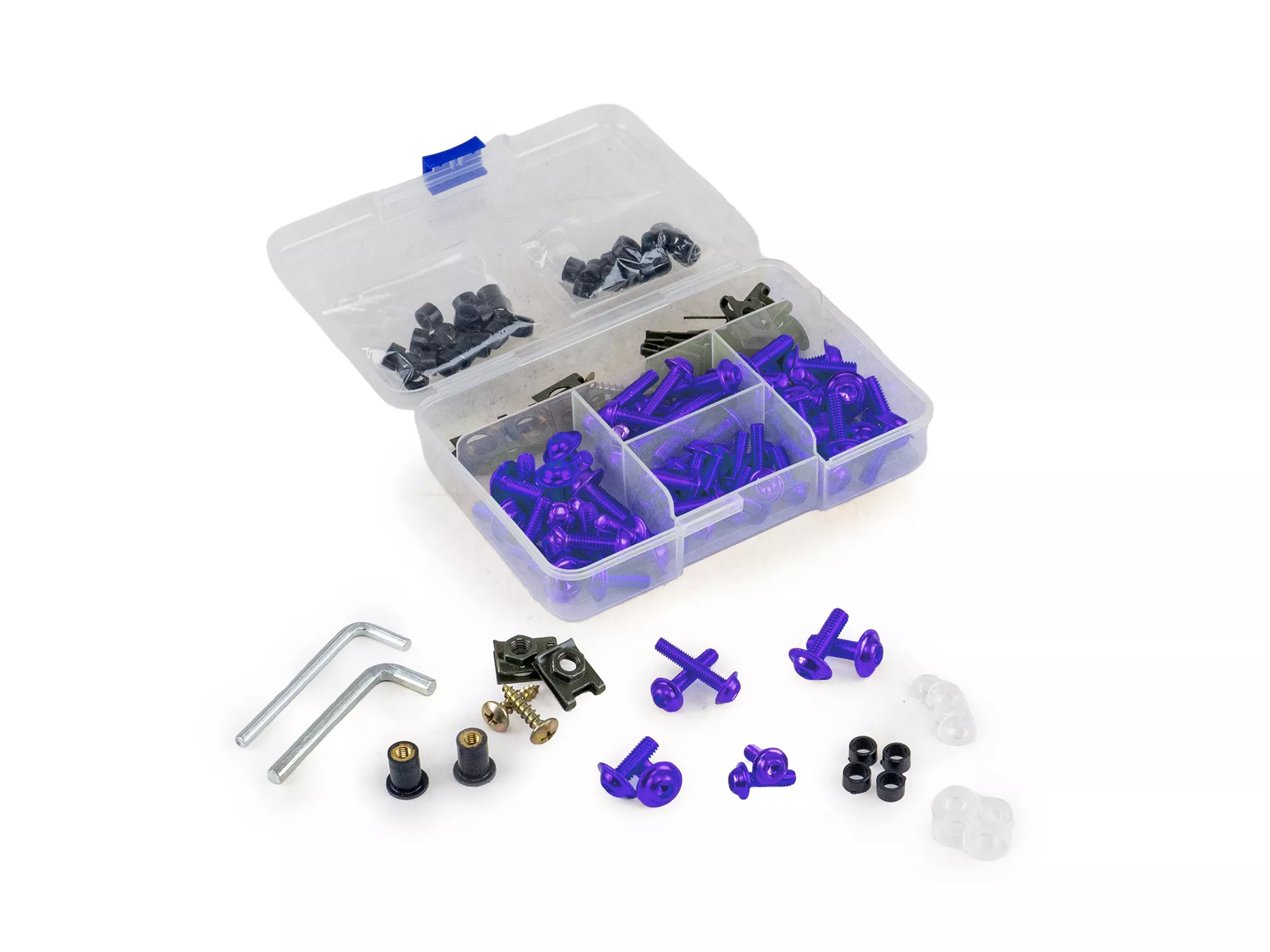 MALETIN 177 PZS (TUERCAS Y TORNILLOS RAP) AZUL