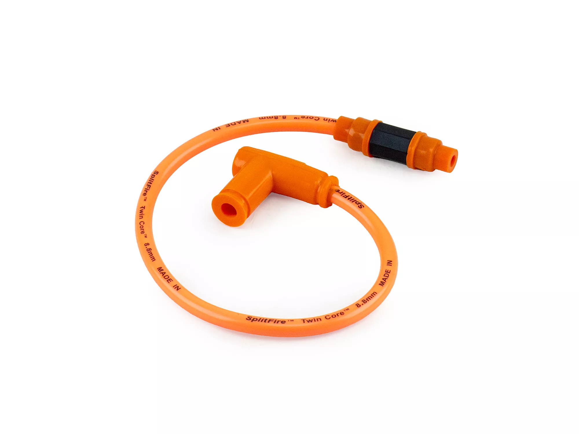 CAPUCHON BUJIA IMC C/CABLE NARANJA