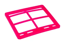 PORTA PATENTE MODELO MERCOSUR IMC FUCSIA