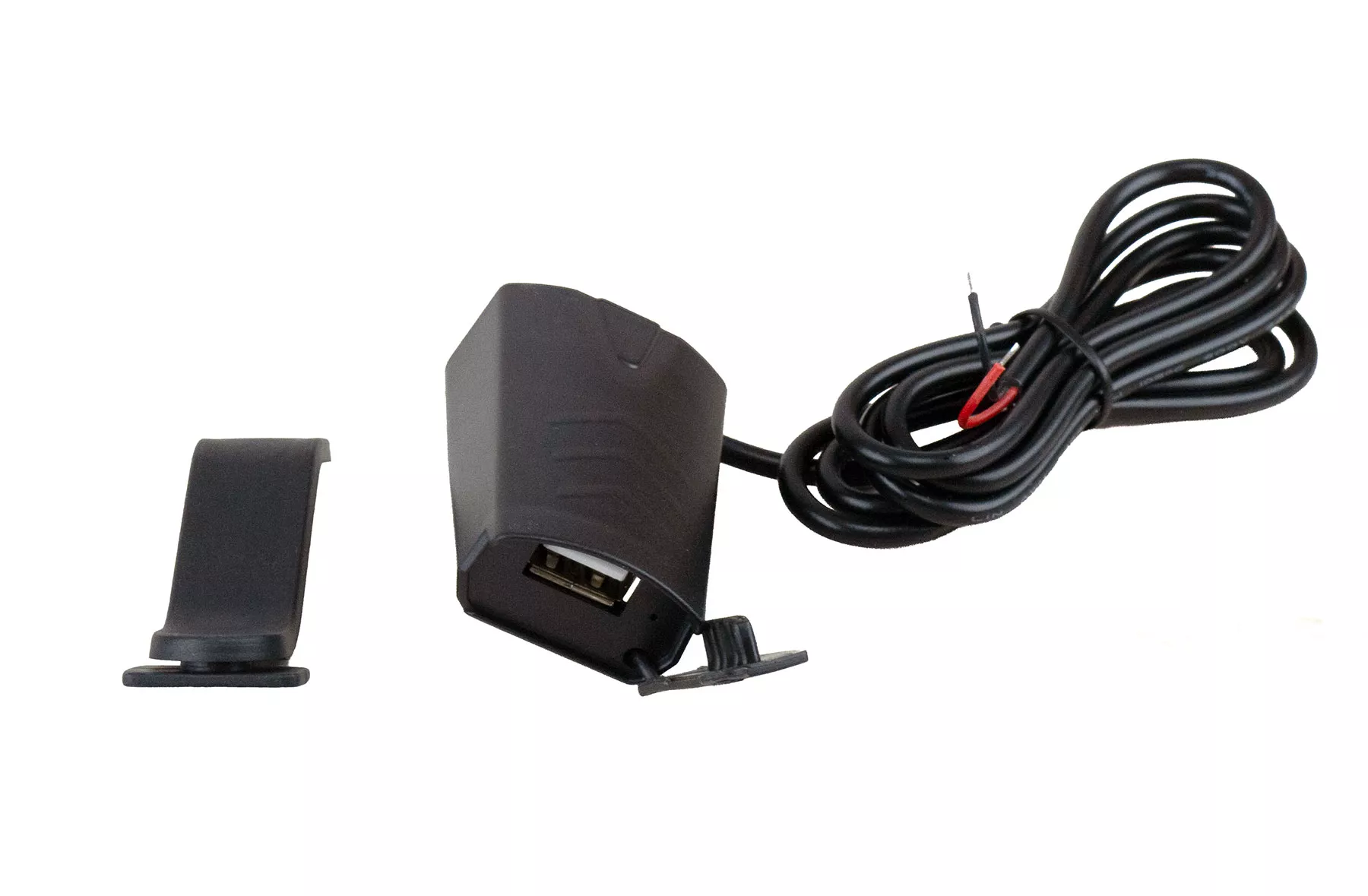 CARGADOR USB PARA MOTOS C/LUZ Y SOPORTE