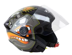 CASCO PRO TORK NEW LIBERTY THREE BOMB NEGRO BRILLANTE T. 60