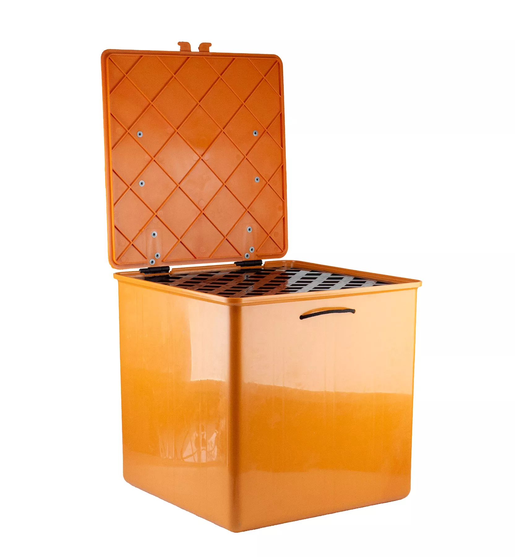 CAJA DELIVERY NARANJA C/1 ESTANTE 40X40X40