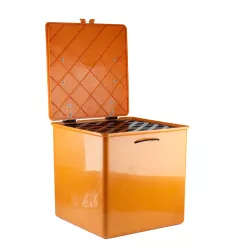 CAJA DELIVERY NARANJA C/1 ESTANTE 40X40X40