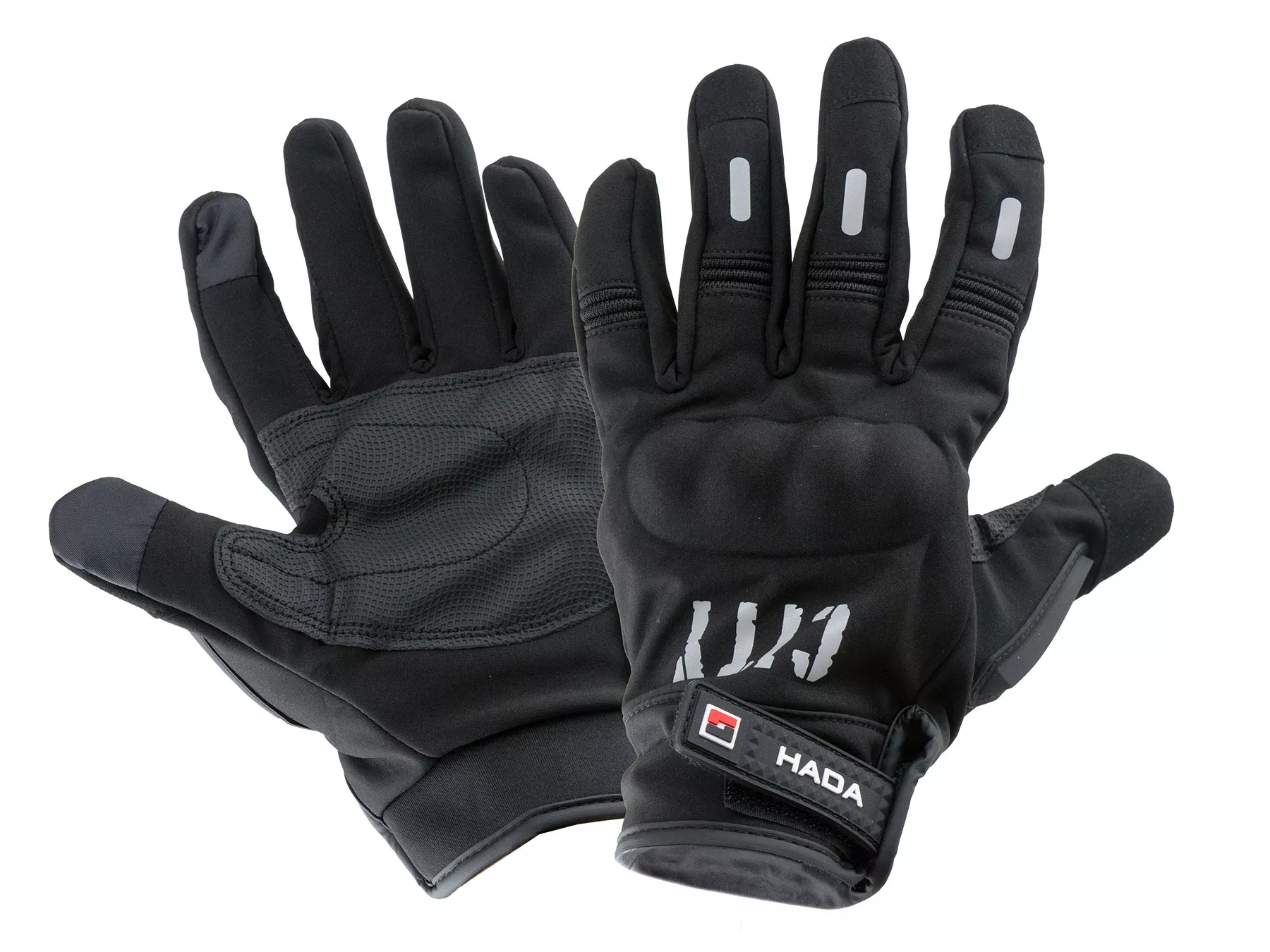 GUANTES HADA HOMBRE NEGRO/GRIS TALLE XL C/PROT. NUDILLO