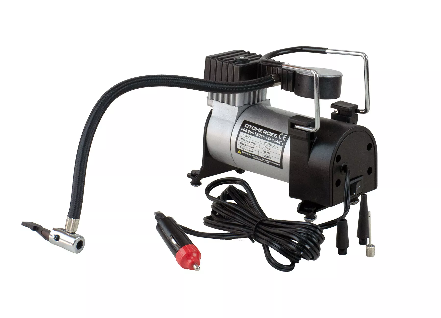 COMPRESOR MINI PARA BATERÍA 12V YASUKI
