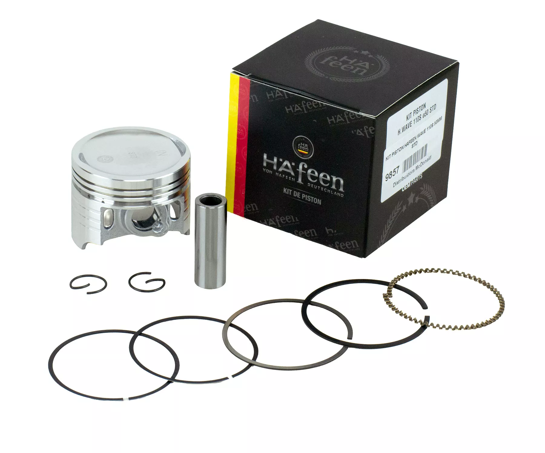 KIT PISTON HAFEEN WAVE 110S 50MM STD