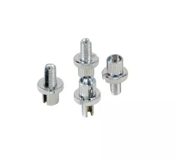 REGULADOR DE CABLE 8MM C/TUERCA FRESADA PLATA X 10 UNID.