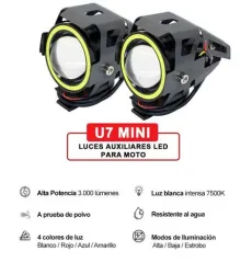 FAROS AUXILIARES STALLION U7 MINI 10W 3000LM BLANCO