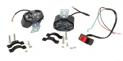 FAROS AUXILIARES STALLION F121 UNIVERSAL BLANCO