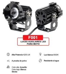 FAROS AUXILIARES STALLION F001 UNIVERSAL BLANCO