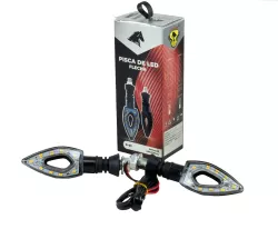 JGO. FAROS GIROS STALLION UNIV. P01 12V/1.5W AMAR/AMAR