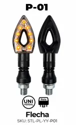 JGO. FAROS GIROS STALLION UNIV. P01 12V/1.5W AMAR/AMAR