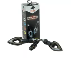JGO. FAROS GIROS STALLION UNIV. P01S 12V/1.5W AMAR/BLANCO