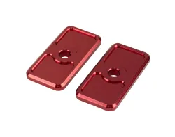 TAPA TIRA CADENA ROJO TORNADO TWISTER IMC JGO X 2